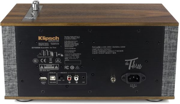 Klipsch Heritage The Three Noyer Arrière